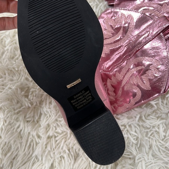 BILLINI DANILO PINK METALLIC boots - Picture 7 of 9